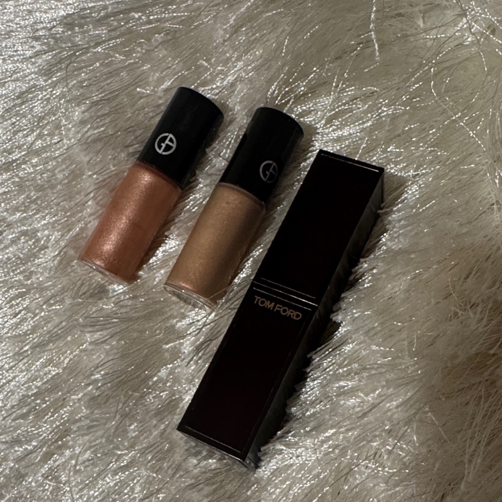 Tom Ford & Giorgio Armani Shimmer bundle